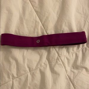 purple headband